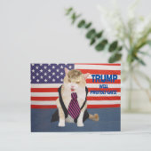 Carte postale Trump Kitty (Debout devant)