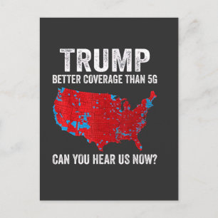 Carte Postale Trump Meilleure Couverture Que la 5G Pouvez-Vous N