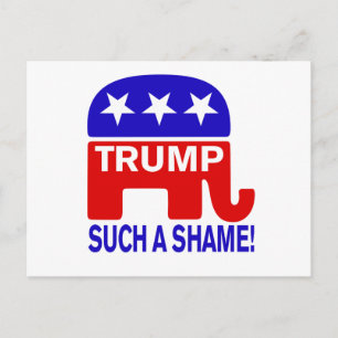 Carte Postale Trump, quelle honte !