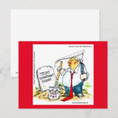 Carte Postale Trump Réduit Le Barr De L'Empiètement Rick Londres (Devant / Derrière)