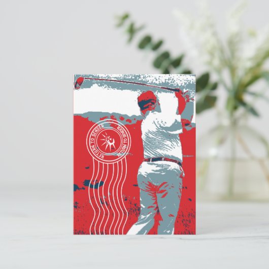 Carte Postale Trump Return (Debout devant)