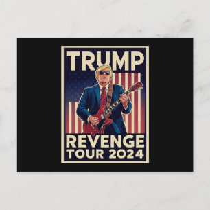 Carte Postale Trump Revenge Tour 2024 Élections politiques 2024