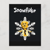 Carte postale Trump/Snowflake (Devant)
