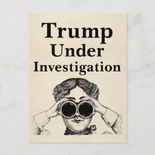 Carte postale Trump sous enquête