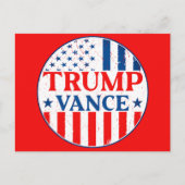 Carte Postale Trump Vance (Devant)