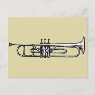 Carte Postale Trumpet