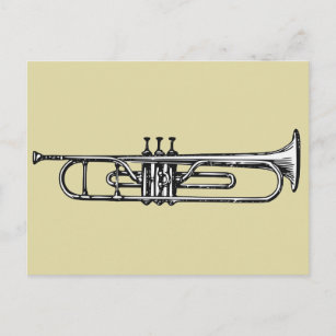 Carte Postale Trumpet