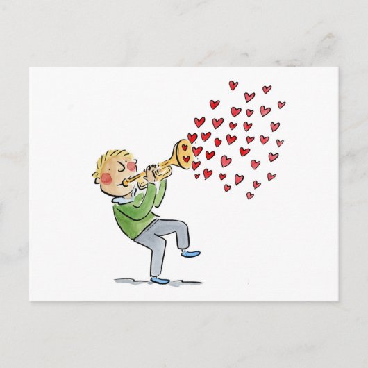 Carte Postale Trumpet (Devant)