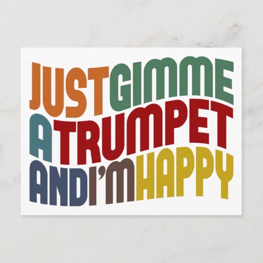 Carte Postale Trumpet (Devant)
