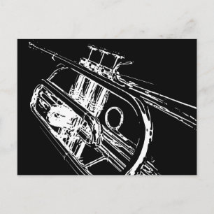 Carte Postale Trumpet