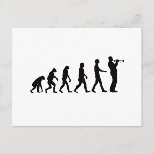 Carte Postale Trumpet Evolution