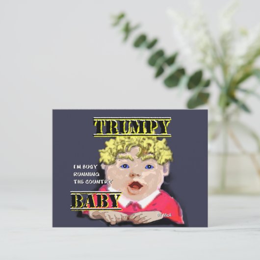 Carte postale Trumpy Baby (Debout devant)