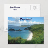 Carte Postale Trunk Bay, Dream ! (Devant / Derrière)
