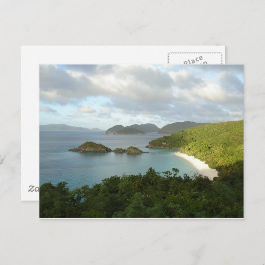 Carte Postale Trunk Bay, St John, USVI (Devant / Derrière)
