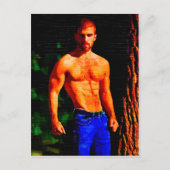 Carte Postale Trunk Hunk (Devant)