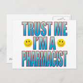 Carte Postale Trust Me Pharmacist (Devant / Derrière)