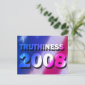 CARTE POSTALE TRUTHINESS 2008 (Debout devant)