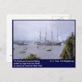 Carte Postale TS Arethusa anciennement Peking, Upnor (Devant / Derrière)