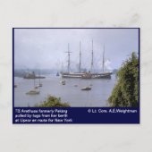 Carte Postale TS Arethusa anciennement Peking, Upnor (Devant)