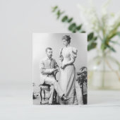 Carte Postale Tsar de Russie & Tsarina Alexandra en 1894 (Debout devant)