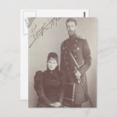 Carte Postale Tsar - GRAND DUKE SERGE & ELLA Romanov Russie #031 (Devant / Derrière)