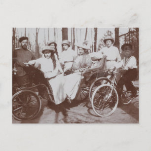 Carte Postale Tsar Nicolas de Russie, la famille royale Romanov