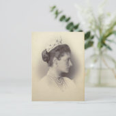Carte Postale Tsar - TSARINA ALEXANDRA Romanov Russie #238 (Debout devant)