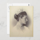 Carte Postale Tsar - TSARINA ALEXANDRA Romanov Russie #238 (Devant / Derrière)