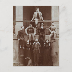 Carte Postale Tsar & Tsarina de la Russie et de la famille Hesse