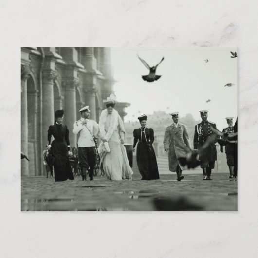 Carte Postale Tsar, Tsarine, Impératrice Marie, Michaël Xenia Ru (Devant)