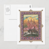 Carte Postale Tsarevich Ivan au Château du Faucon (Devant / Derrière)