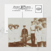 Carte Postale Tsarina de Russie & filles, OTMA Romanov (Devant / Derrière)