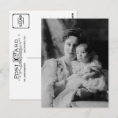 Carte Postale Tsarine Alexandra de Russie & Tsarevitch Alexis (Devant / Derrière)