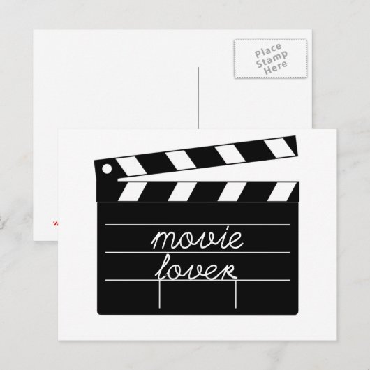 Carte Postale Tshirt Lover (Devant / Derrière)