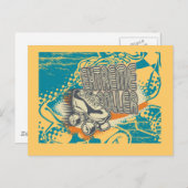 Carte Postale Tshirts et cadeaux à rouleaux extrêmes (Devant / Derrière)