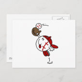 Carte Postale Tshirts et cadeaux de baseball (Devant / Derrière)