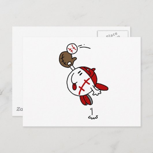 Carte Postale Tshirts et cadeaux de baseball (Devant / Derrière)