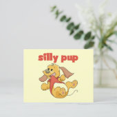 Carte Postale Tshirts et cadeaux Silly Pup (Debout devant)