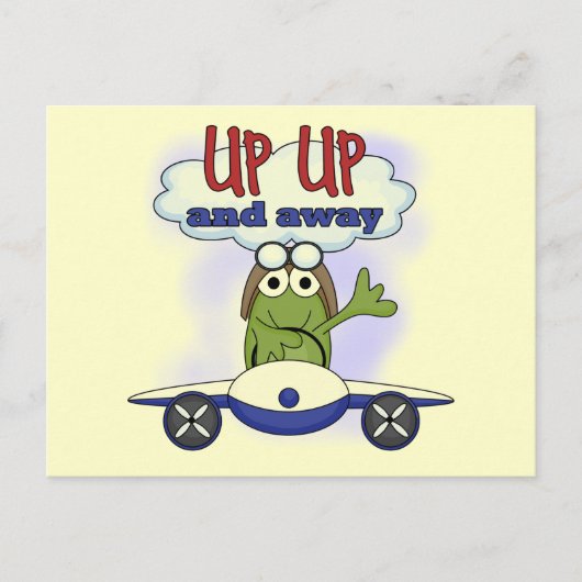 Carte Postale Tshirts et cadeaux Up and Away (Devant)