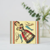 Carte Postale Tsigane vintage (Debout devant)