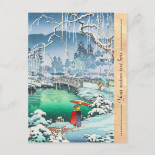 Carte Postale Tsuchiya Koitsu Croquis de lieux célèbres au Japon