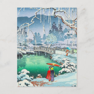 Carte Postale Tsuchiya Koitsu Croquis de lieux célèbres au Japon