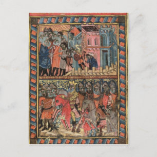 Carte Postale TtoB Les Israélites quittent l'Égypte