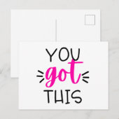 Carte Postale Tu As Ça (Devant / Derrière)