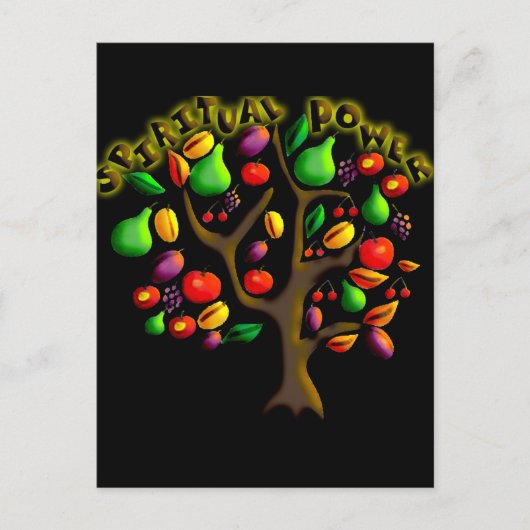 Carte Postale Tu Bishvat (Devant)