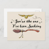 Carte Postale Tu es celui que je cherchais (Devant / Derrière)