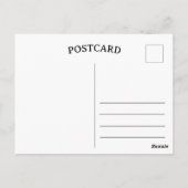 Carte Postale Tu es juste "wow" (Dos)