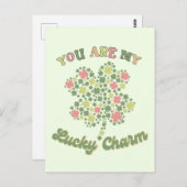 Carte Postale Tu es mon porte-bonheur (Devant / Derrière)