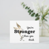 Carte Postale Tu es plus forte que tu ne penses (Debout devant)