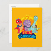Carte Postale Tu es Roarsome | Dino Ranch (Devant / Derrière)